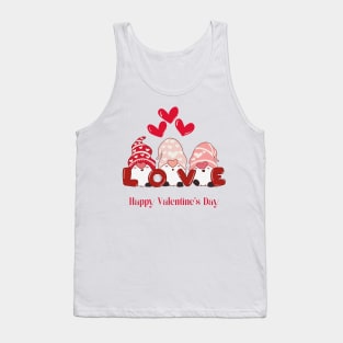 Valentine's gnomes Tank Top